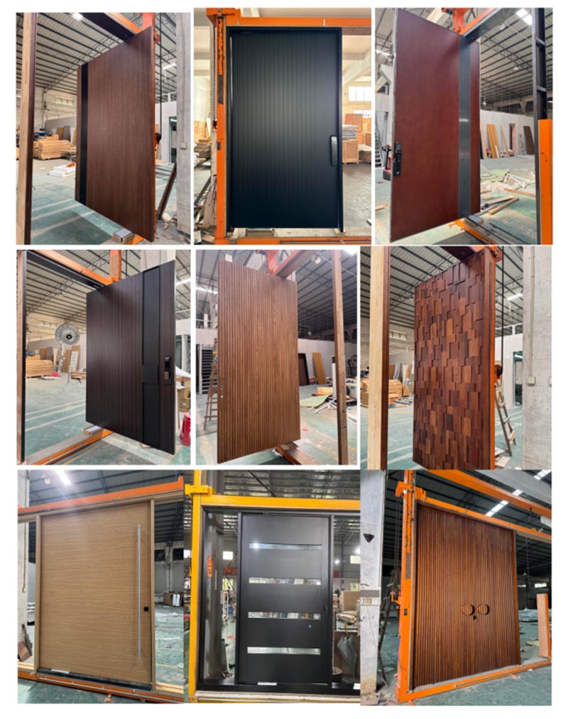 Modern Villa Aluminum Exterior Doors