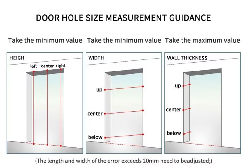 Minimalism Aluminum frame interior Door