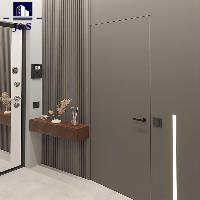 Vidinės paslėptos miegamojo durys